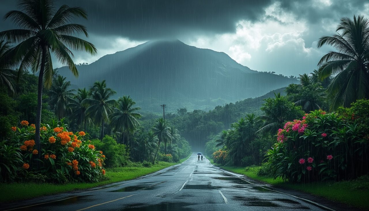 découvrez les prévisions météo à la réunion pour ce week-end, où des fortes pluies seront au rendez-vous. préparez-vous à affronter un temps humide et venté, et restez informé des conditions climatiques pour mieux organiser vos activités.