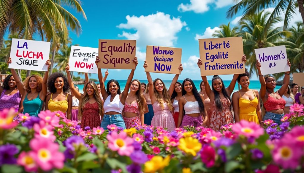 découvrez comment la journée mondiale des droits des femmes s'impose comme un puissant symbole de lutte et d'espoir à travers chaque recoin de l'île, mettant en avant les défis, les réalisations et les voix de femmes engagées pour l'égalité.