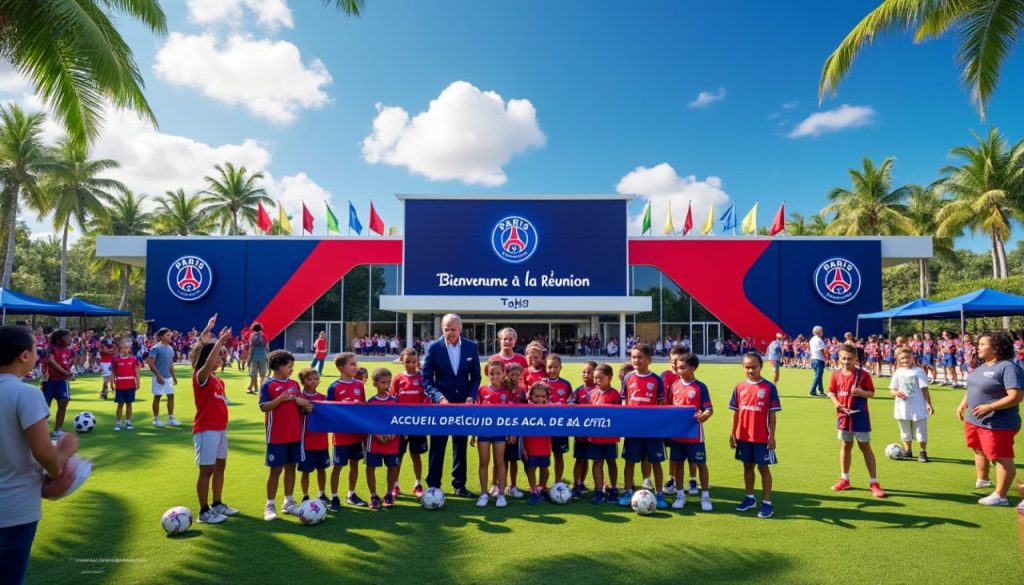 découvrez la psg academy à la réunion ! inscrivez-vous dès maintenant pour profiter d'un encadrement de qualité et développer vos talents footballistiques au sein d'une académie reconnue. rejoignez-nous pour vivre une expérience enrichissante et pleine de passion.